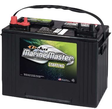 Bateria Deka 12V Baterias Marinas - Libre De Mantenimiento - 27M6