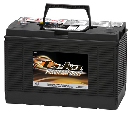 Bateria Deka 12V Equipo Pesado - Servicio Comercial - 1231MF