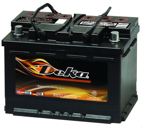 Bateria Deka 12 Volt Servicio Automotriz De Alto Rendimiento - 548MF