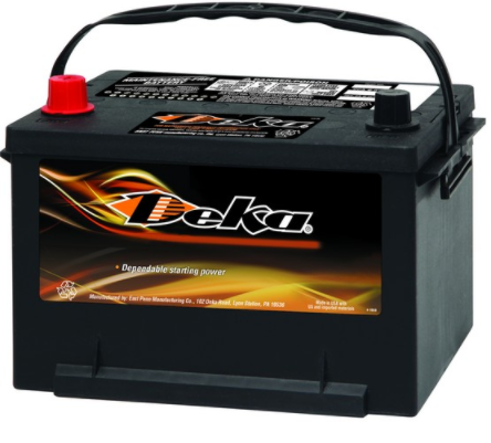 Bateria Deka 12 Volt Servicio Automotriz De Alto Rendimiento - 558MF