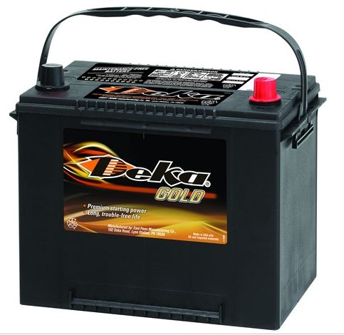 Bateria Deka 12 Volt Servicio Automotriz De Alto Rendimiento - 624FMF
