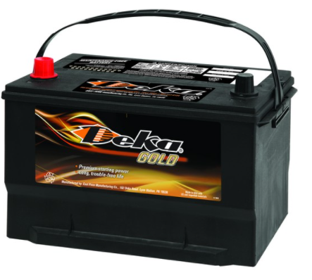 Bateria Deka 12 Volt Servicio Automotriz De Alto Rendimiento - 665MF