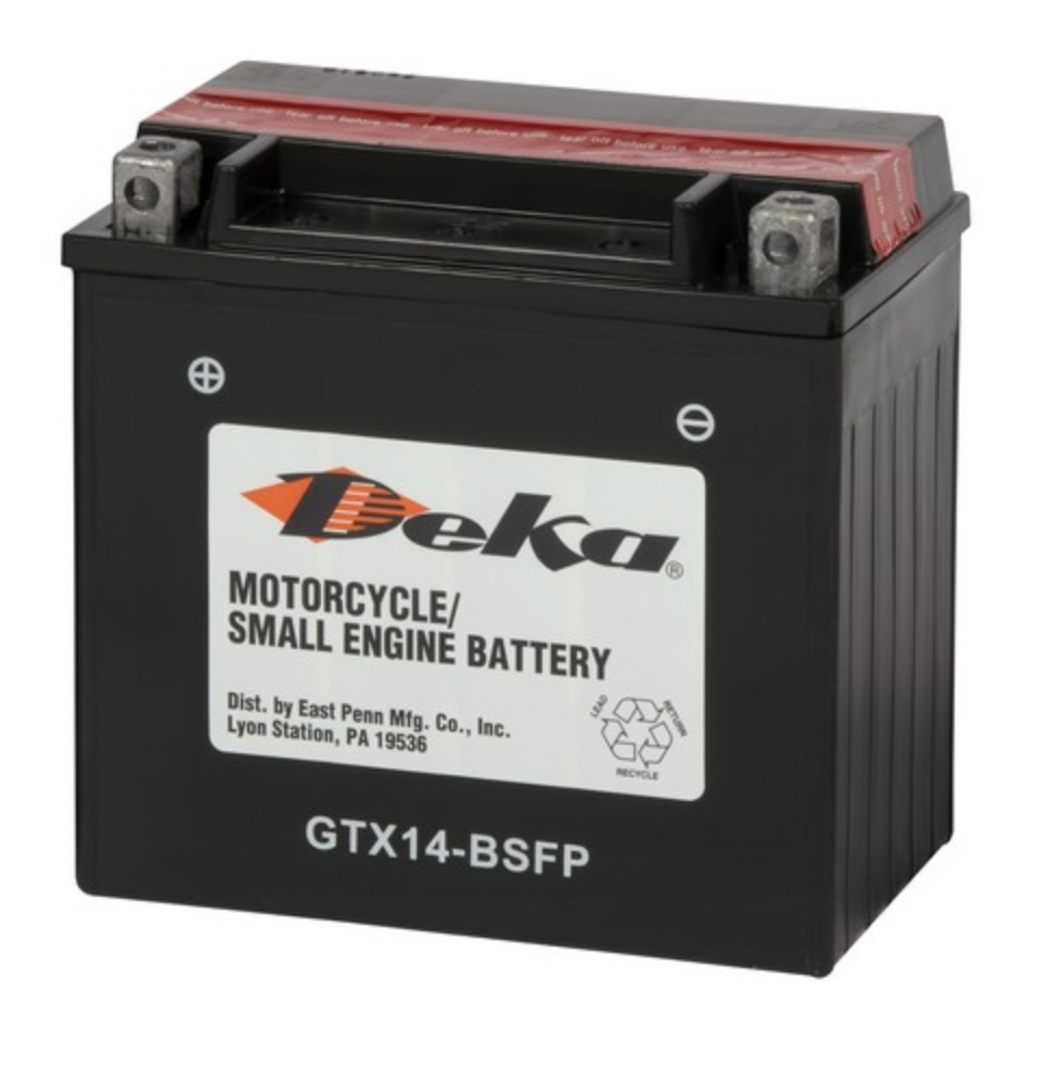 Bateria Deka 12V Libre De Mantenimiento - Sport - YTX14BSFP