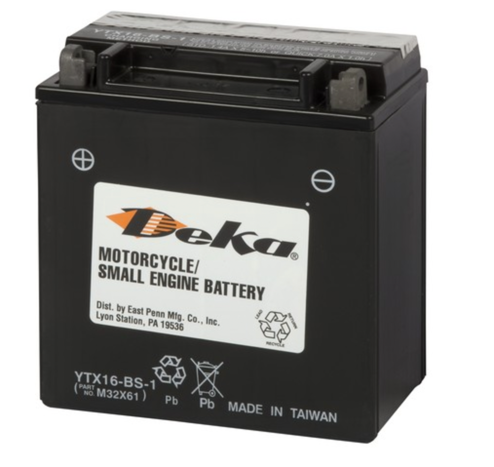 Bateria Deka 12V Libre De Mantenimiento - Sport - YTX16BS1FP