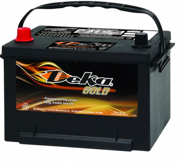 Bateria Deka 12V Servicio Automotriz De Alto Rendimiento - 658MF