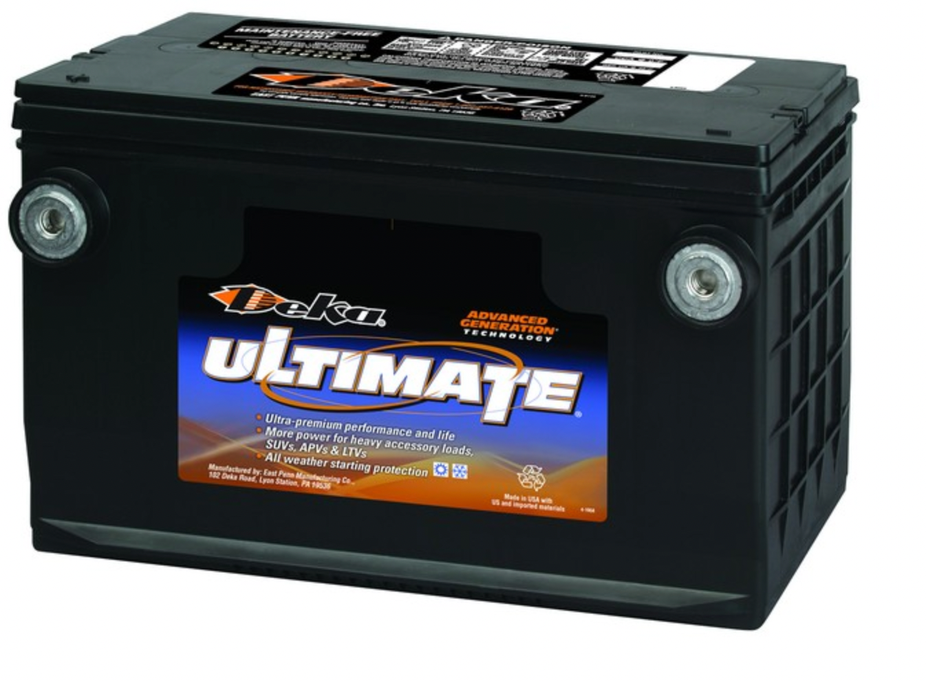 Bateria Deka 12V Servicio Automotriz De Alto Rendimiento - 779MF