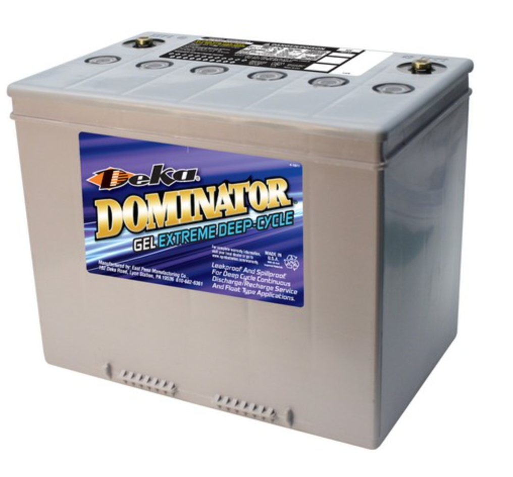 Bateria Deka GEL Valve Regulated Intimidator - 8G24SS