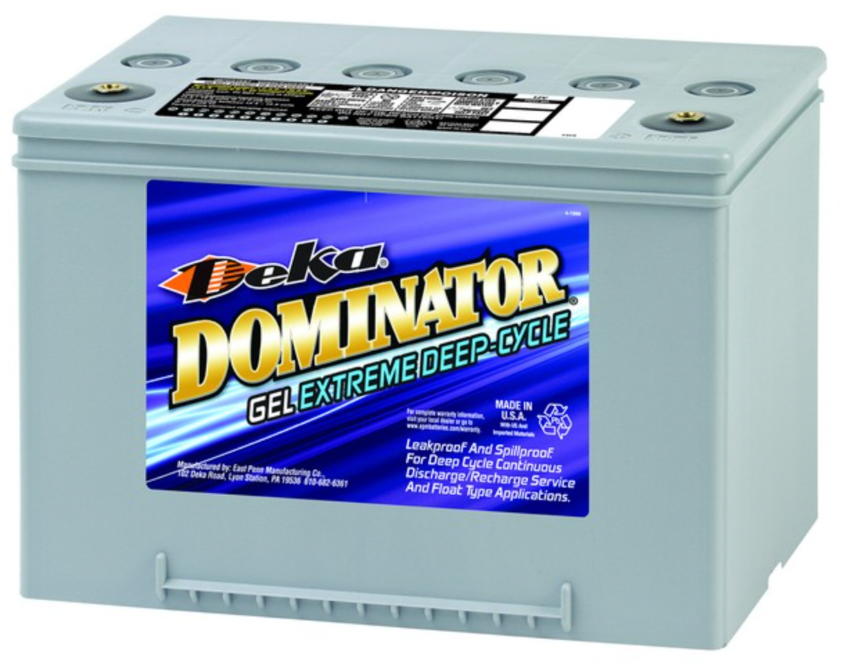 Bateria Deka GEL Valve Regulated Intimidator - 8G34R
