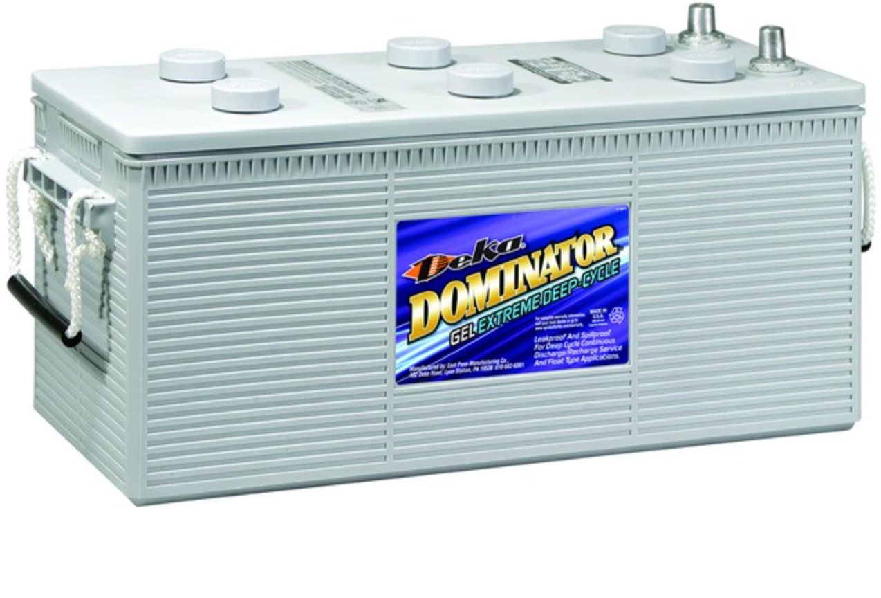 Bateria Deka GEL Valve Regulated Intimidator - 8G4D