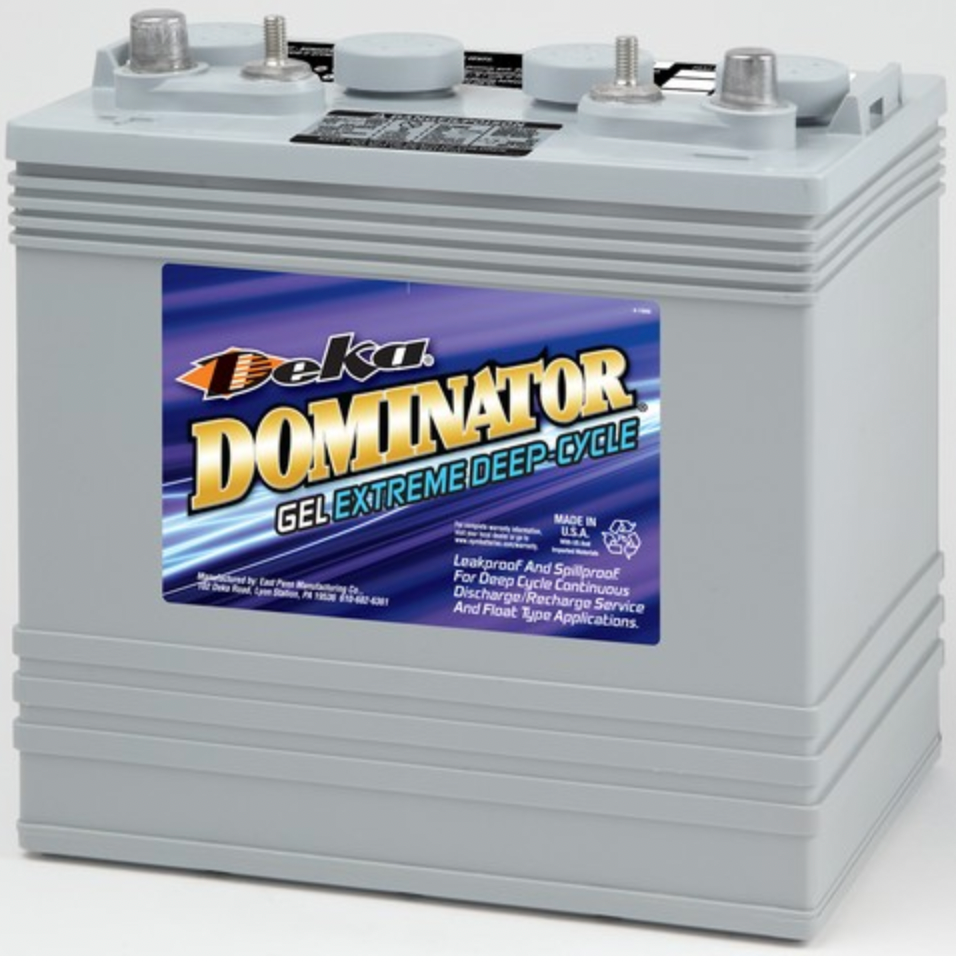 Bateria Deka GEL Valve Regulated Intimidator - 8G8VGC