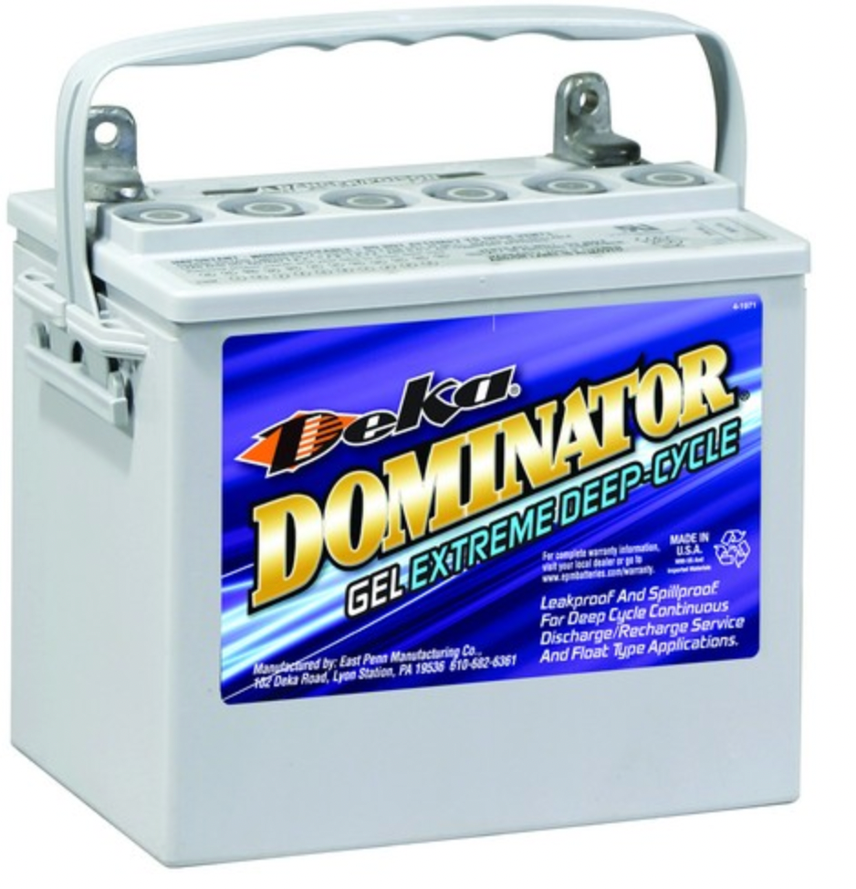 Bateria Deka GEL Valve Regulated Intimidator - 8GU1H