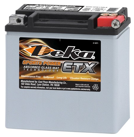 Bateria Deka Agm 12V Power Sports - ETX14L