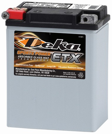 Bateria Deka Agm 12V Power Sports - ETX15