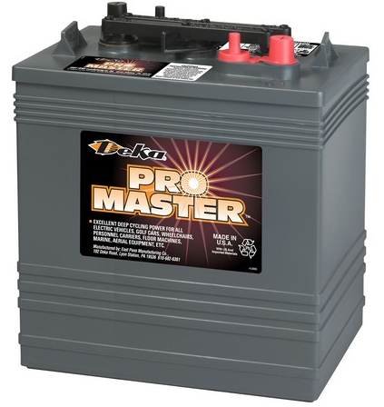 Bateria Deka pro master ciclo profundo 6 volts