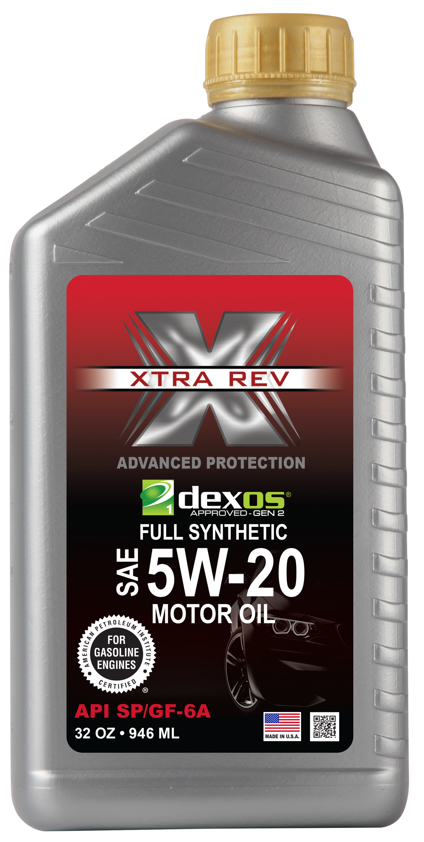 ACEITE DE MOTOR A GASOLINA SINTETICO 5W20 DEXOS SP/GF - 12/1 LITROS