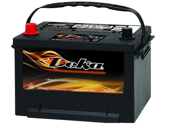 BATERIA DEKA 12 VOLT - [CCA: 500 - RC: 75]