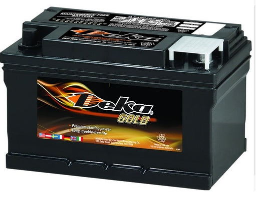 BATERIA DEKA 12 VOLT - [CCA: 650 - RC: 100]