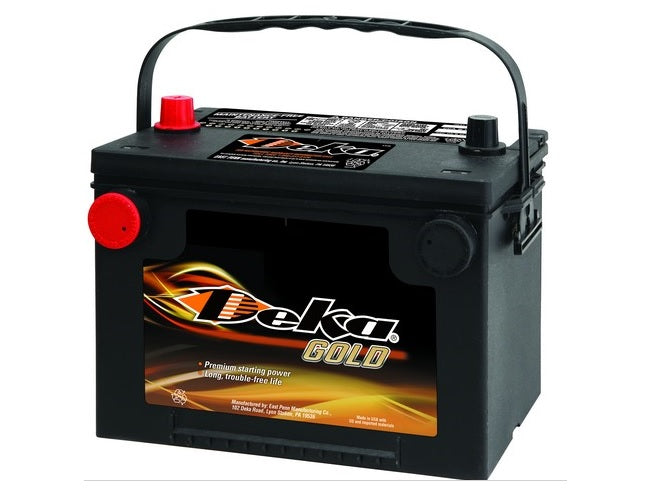 BATERIA DEKA 12 VOLT SERVICIO AUTOMOTRIZ DE ALTO RENDIMIENTO