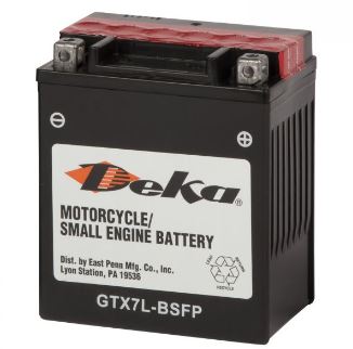 Bateria Deka 12V Libre De Mantenimiento - Sport - YTX7LBSFP