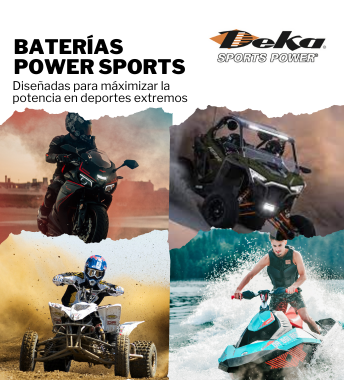 BATERIA DEKA AGM 12V POWER SPORTS - ETX20L