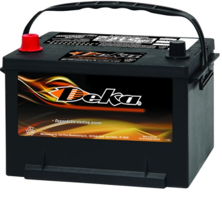 Bateria Deka 12V Servicio Automotriz De Alto Rendimiento - 558MF