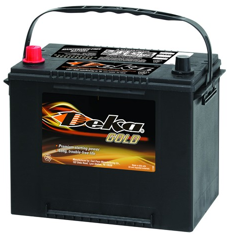 Bateria Deka 12V Servicio Automotriz De Alto Rendimiento - 624MF