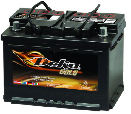 Bateria Deka 12V Servicio Automotriz De Alto Rendimiento - 648MF