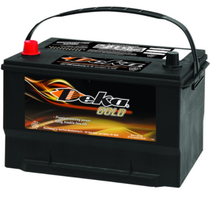 Bateria Deka 12V Servicio Automotriz De Alto Rendimiento - 665MF