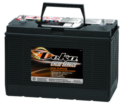 Bateria Deka 12V Equipo Pesado - Servicio Comercial Doble Proposito - 7T31