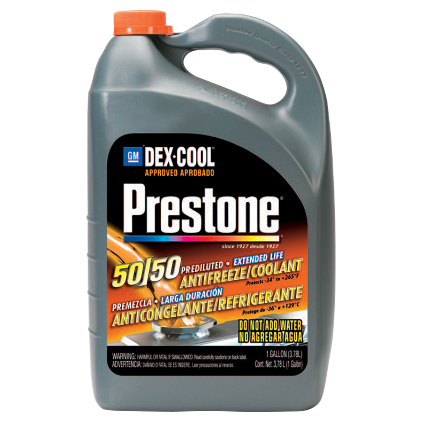 DEXCOOL 50/50 PREDILUIDO-3.785 L