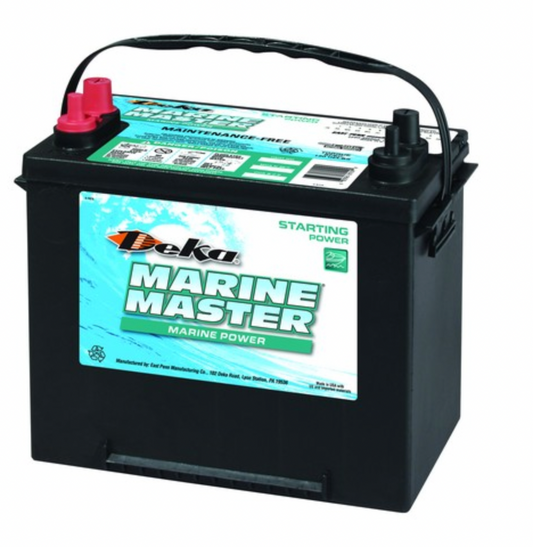 Bateria Deka 12V Baterias Marinas - Libre De Mantenimiento - 24M6