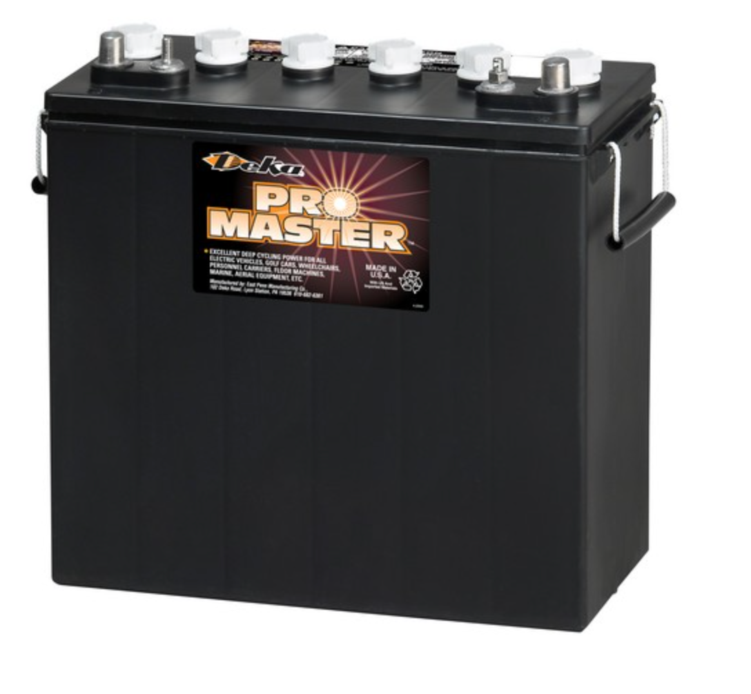 Bateria Deka 12V Ciclo Profundo - Gruas De Elevacion - 8C12