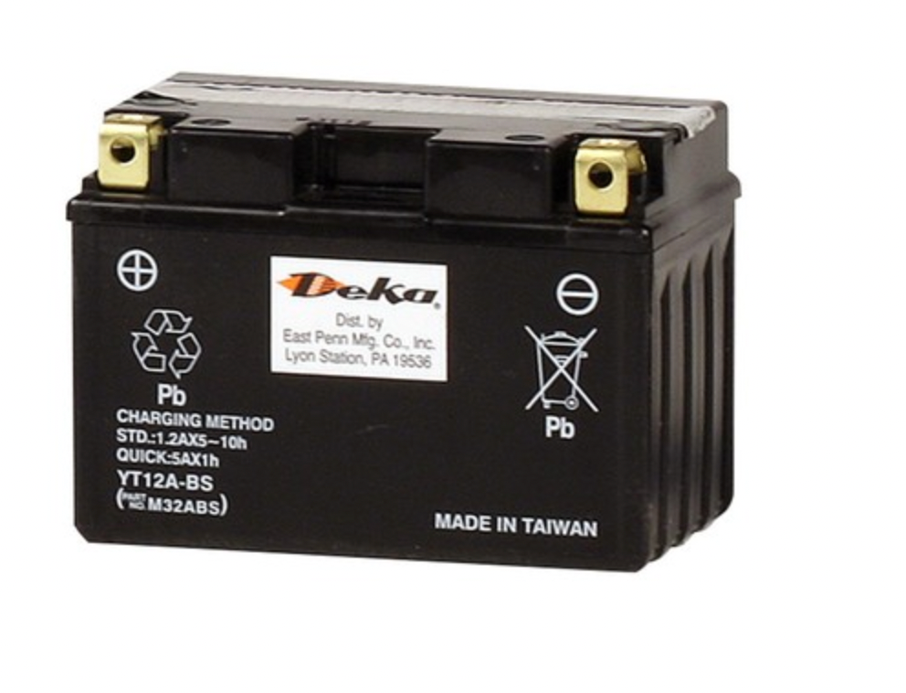 Bateria Deka 12V Libre De Mantenimiento - Sport - YT12ABSFP