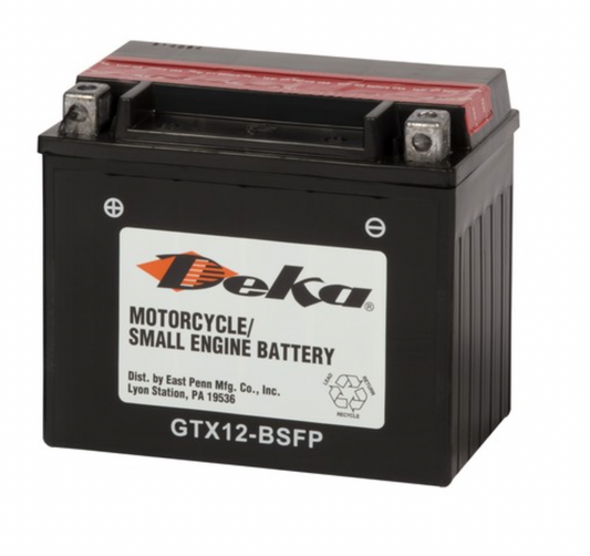 Bateria Deka 12V Libre De Mantenimiento - Sport - YTX12BSFP