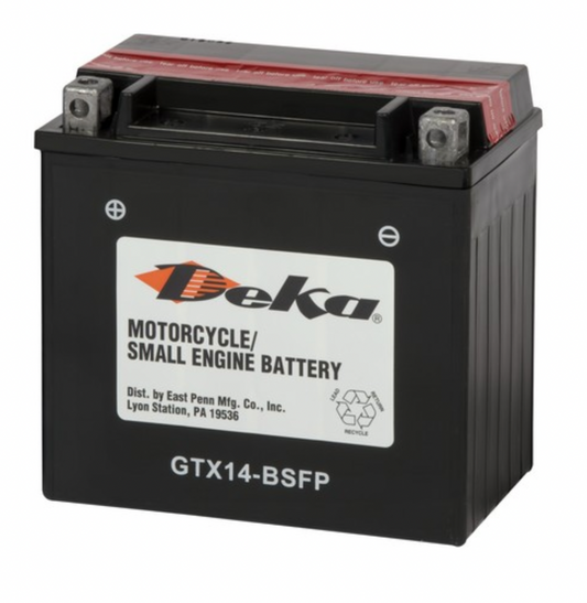 Bateria Deka 12V Libre De Mantenimiento - Sport - YTX14BSFP