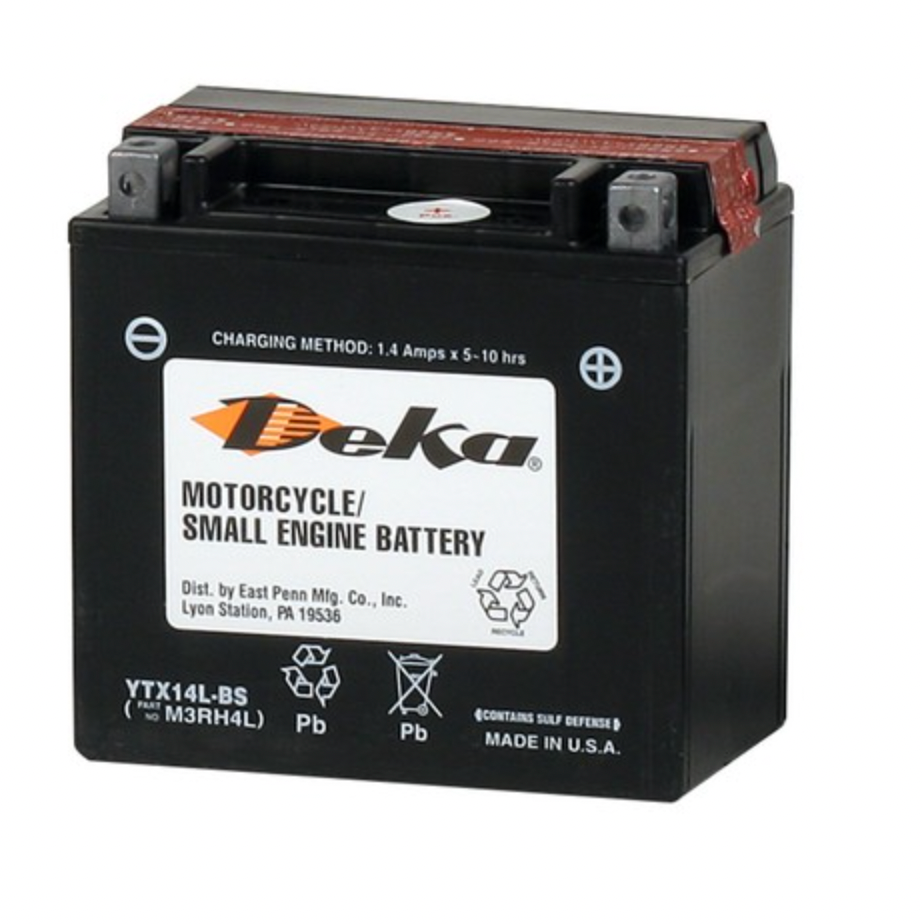 Bateria Deka 12V Libre De Mantenimiento - Sport - YTX14LBSFP