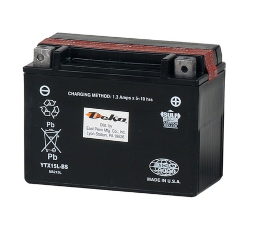 Bateria Deka 12V Libre De Mantenimiento - Sport - YTX15LBSFP