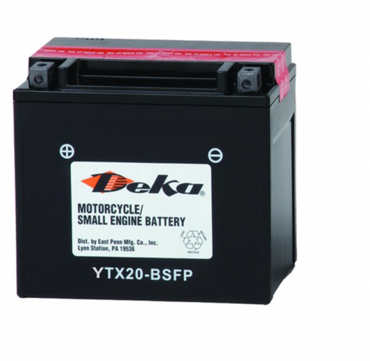 Bateria Deka 12V Libre De Mantenimiento - Sport - YTX20BSFP