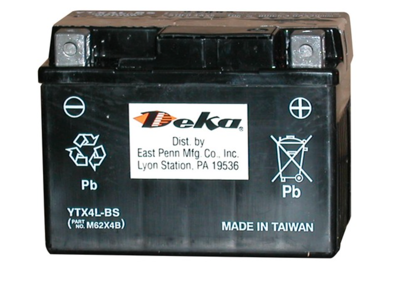 Bateria Deka 12V Libre De Mantenimiento - Sport - YTX4LBSFP