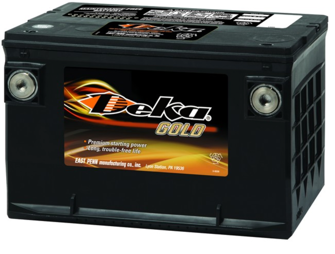 Bateria Deka 12V Servicio Automotriz De Alto Rendimiento - 6101MF