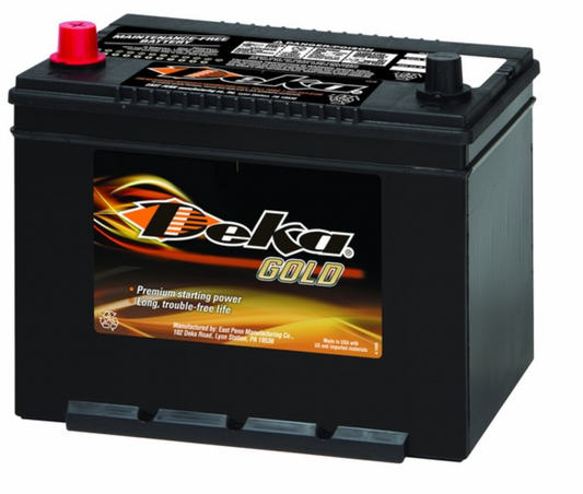 Bateria Deka 12V Servicio Automotriz De Alto Rendimiento - 6124MF