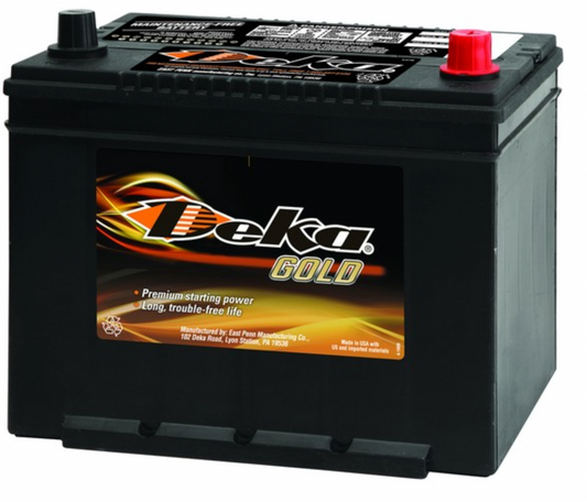 Bateria Deka 12V Servicio Automotriz De Alto Rendimiento - 6124RMF