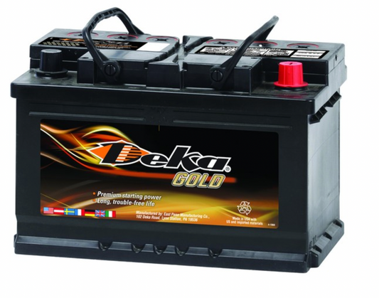 Bateria Deka 12V Servicio Automotriz De Alto Rendimiento - 691MF
