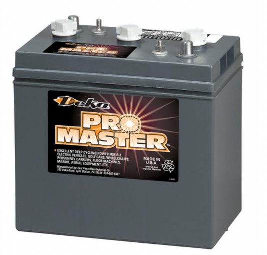 Bateria Deka 6V Carro De Golf - Gruas De Elevacion - Motive Power  - Ciclo Profundo - 8C11