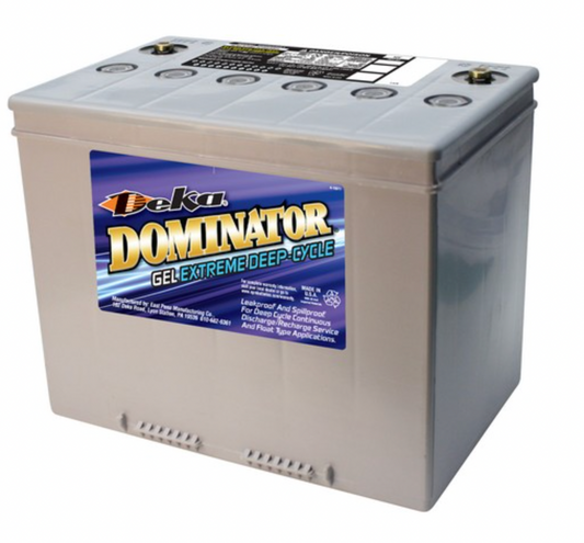 Bateria Deka GEL Valve Regulated Intimidator - 8G24SS