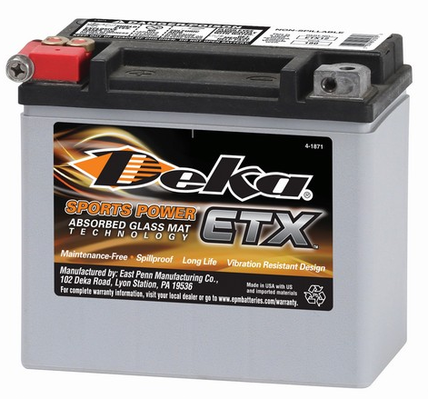 Bateria Deka AGM 12V Power Sports - ETX12