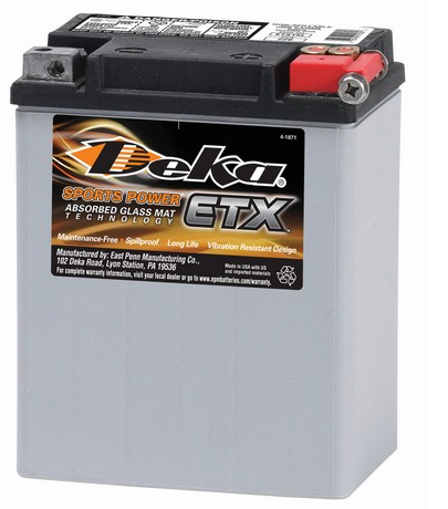 Bateria Deka AGM 12V Power Sports - ETX15L