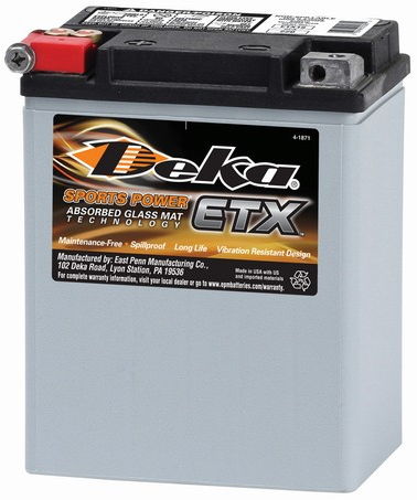 Bateria Deka AGM 12V Power Sports - ETX15