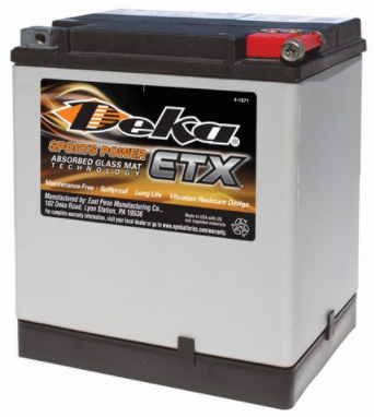 Bateria Deka AGM 12V Power Sports - ETX30LA